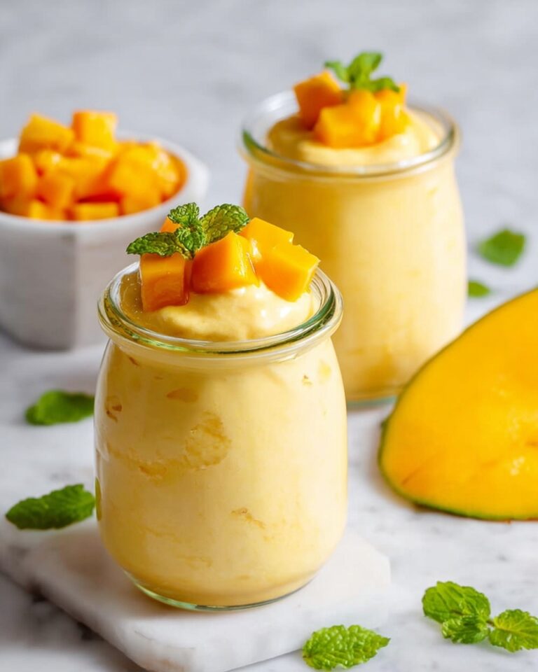 3-Ingredient Mango Mousse Recipe