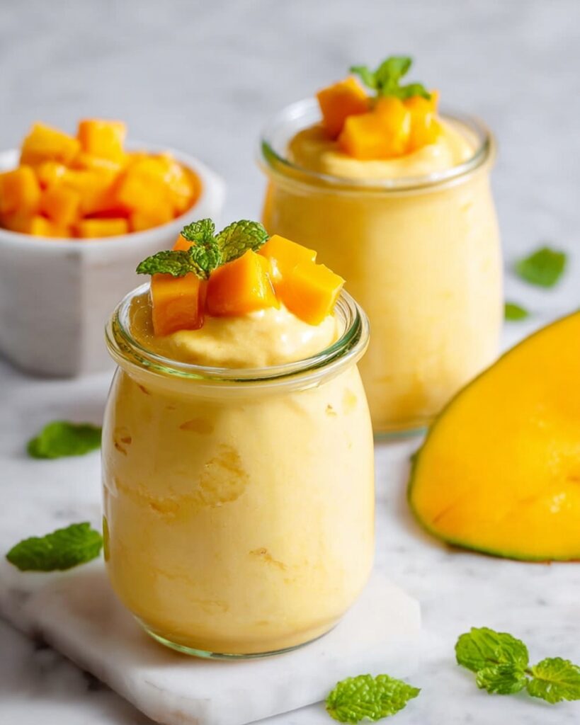 3-Ingredient Mango Mousse Recipe