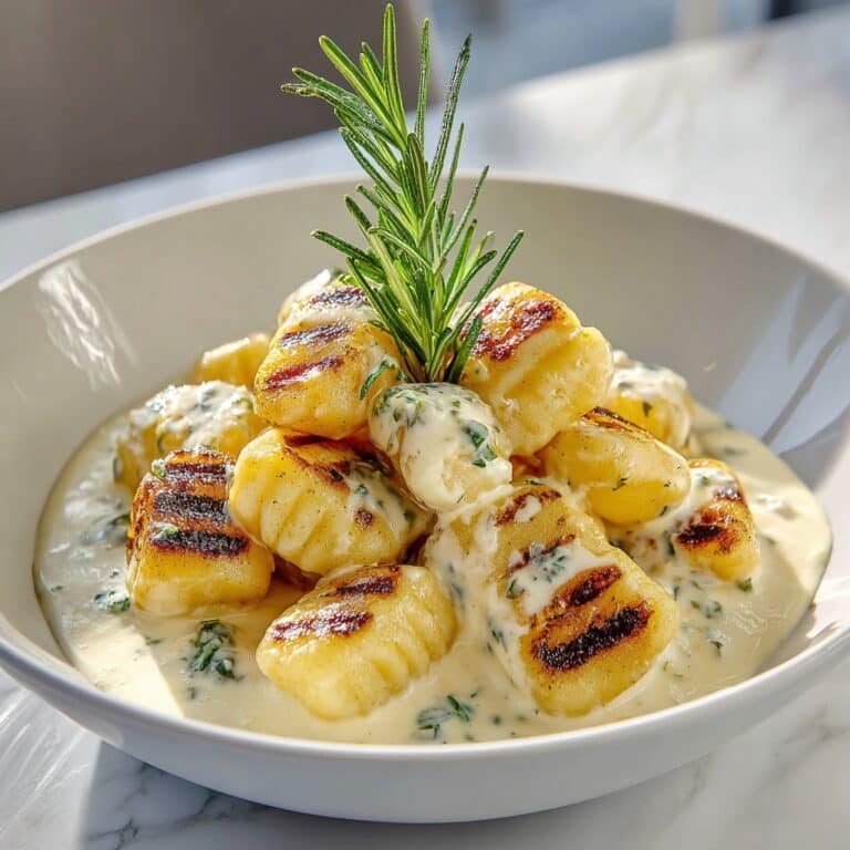 Millionaire Gnocchi with Creamy Sauce Recipe