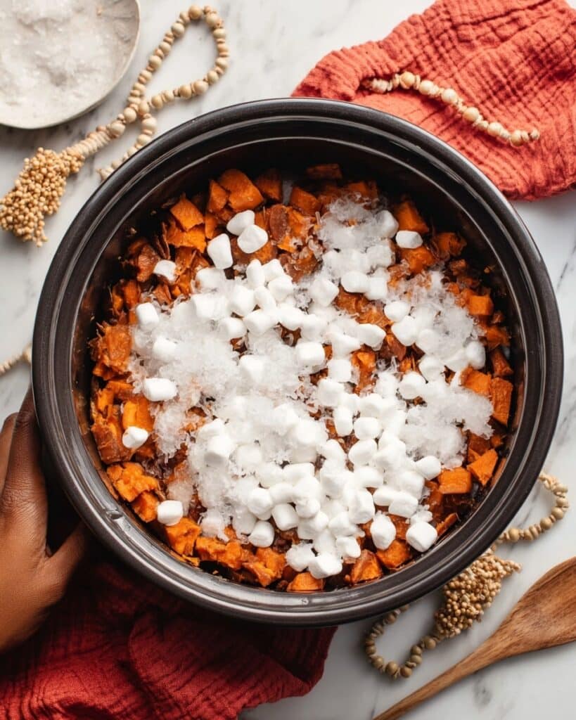 Crockpot Sweet Potato Casserole Recipe