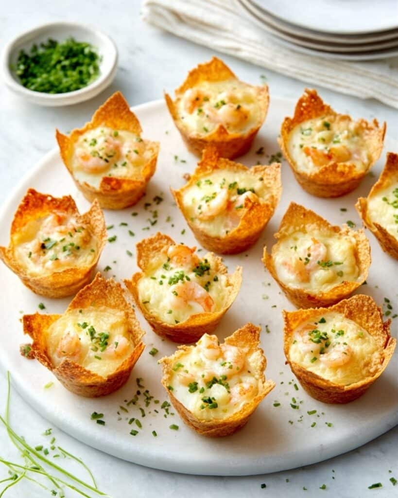 Crab Rangoon Wonton Cups Recipe