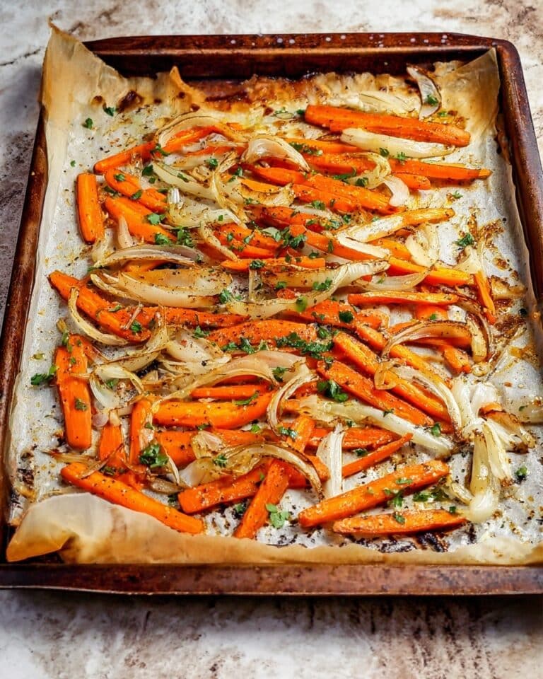 Roasted Carrots with Shallots and Thyme Recipe