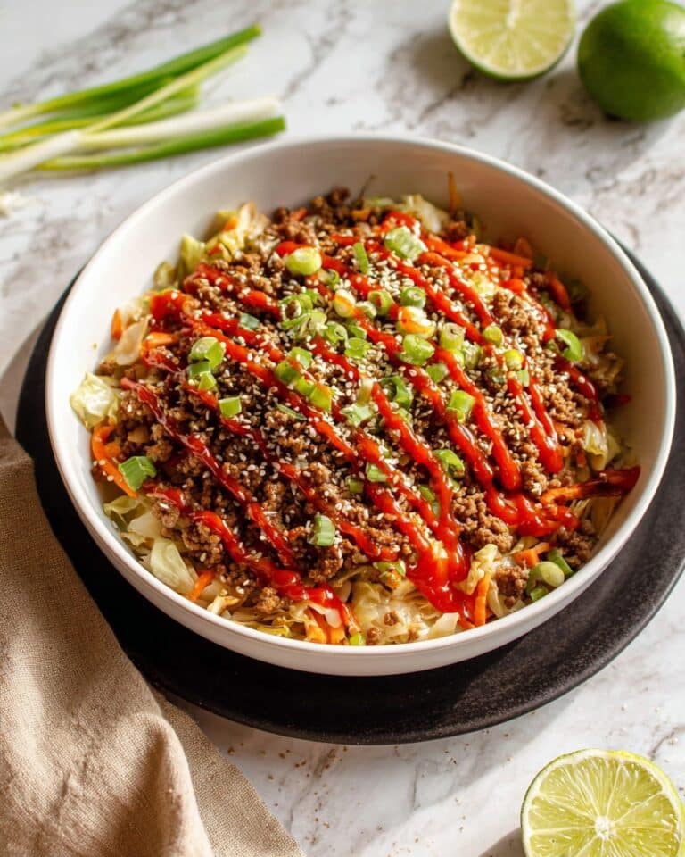 Venison Egg Roll In A Bowl Recipe