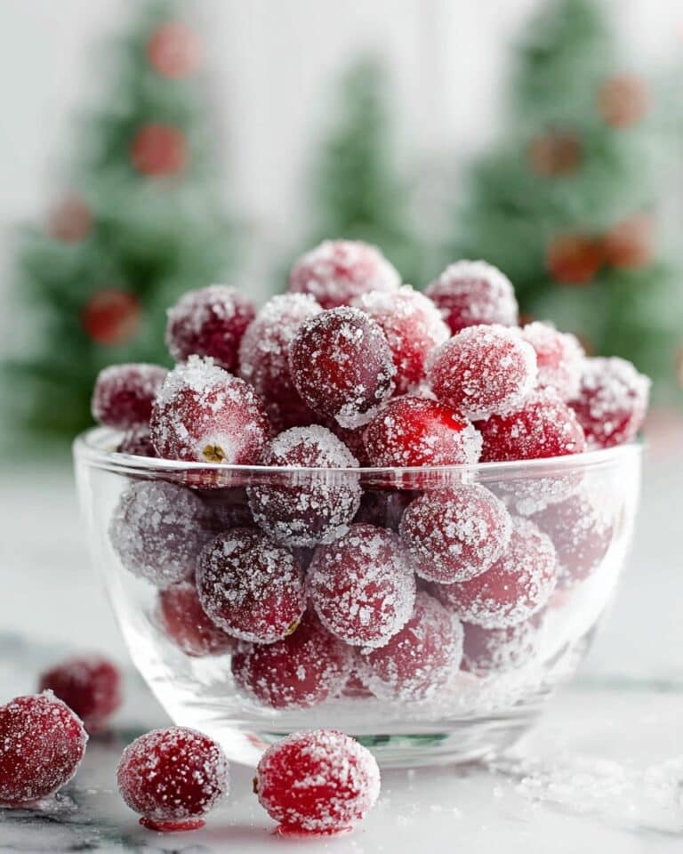 Sugared Cranberries Recipe