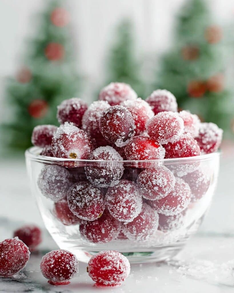 Sugared Cranberries Recipe