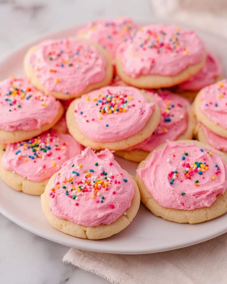 Soft Frosted Sugar Cookies Recipe