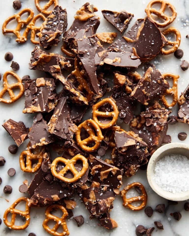 Pretzel Toffee Bark Recipe