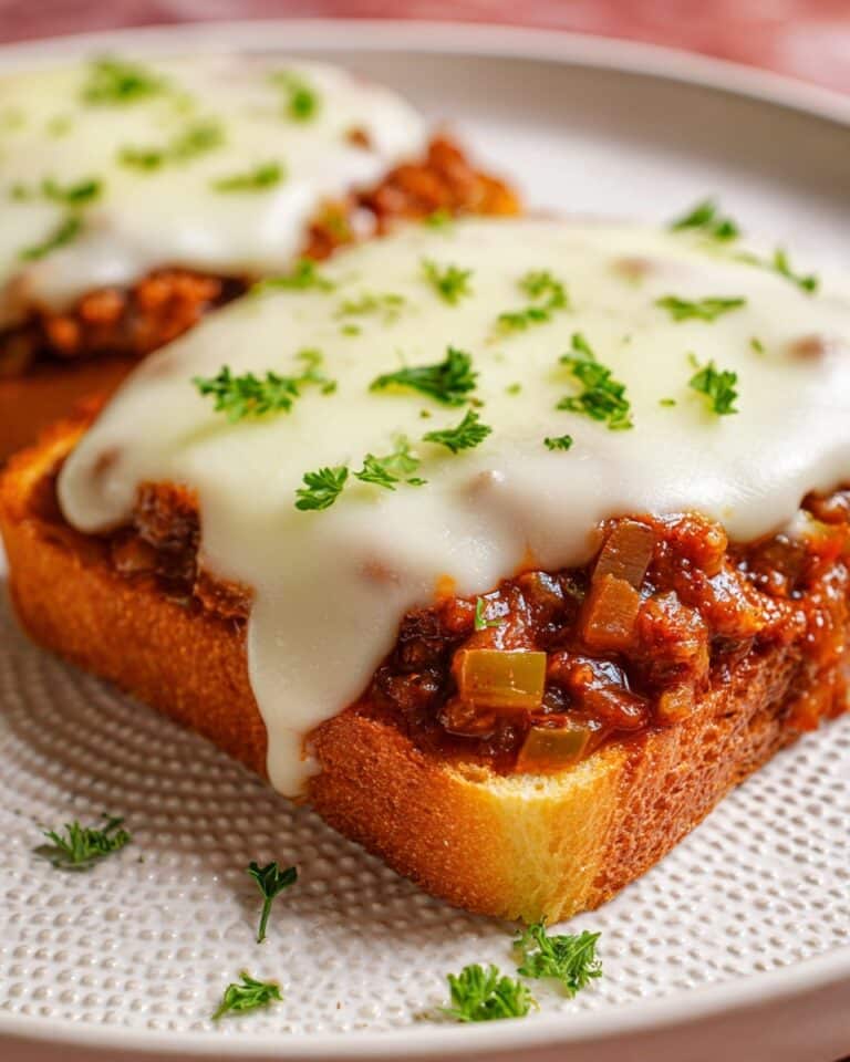 Texas Toast Sloppy Joe’s Recipe