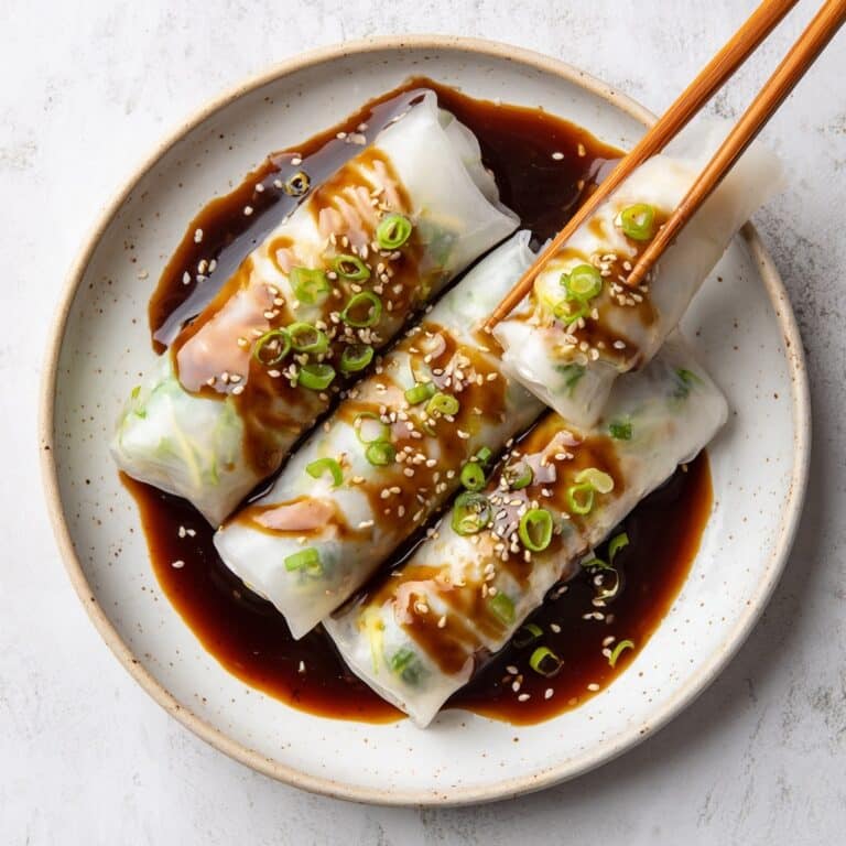 Garlic Soy Napa Cabbage Rolls Recipe