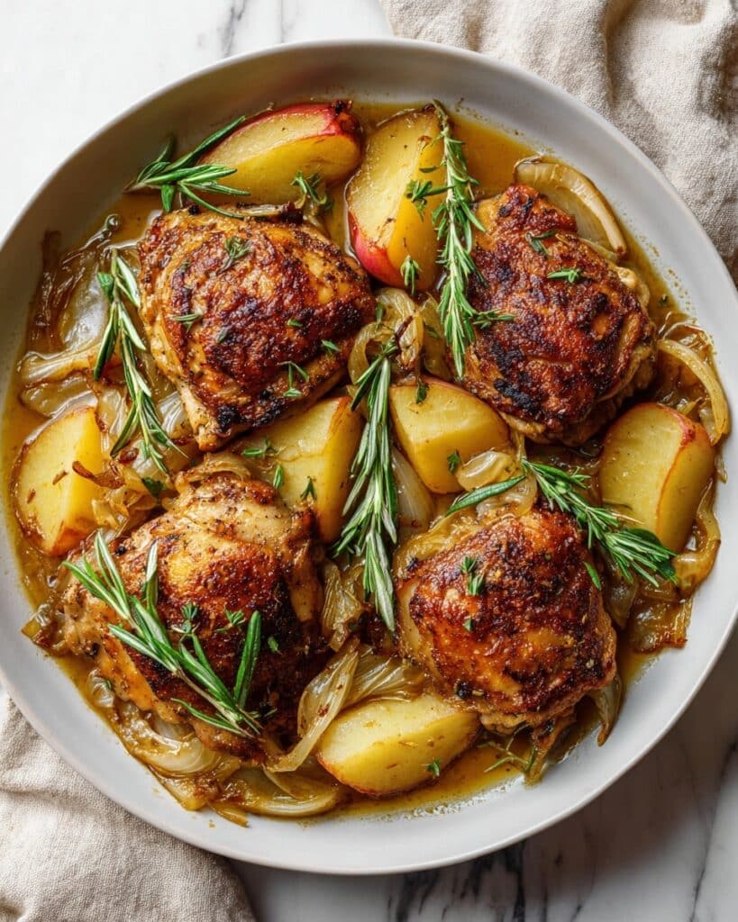 Rosemary Apple Cider Chicken Recipe