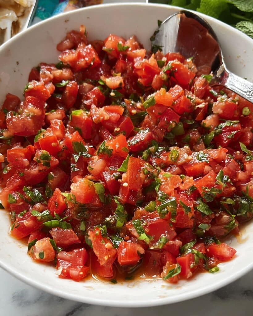Easy Boursin Bruschetta Dip Recipe