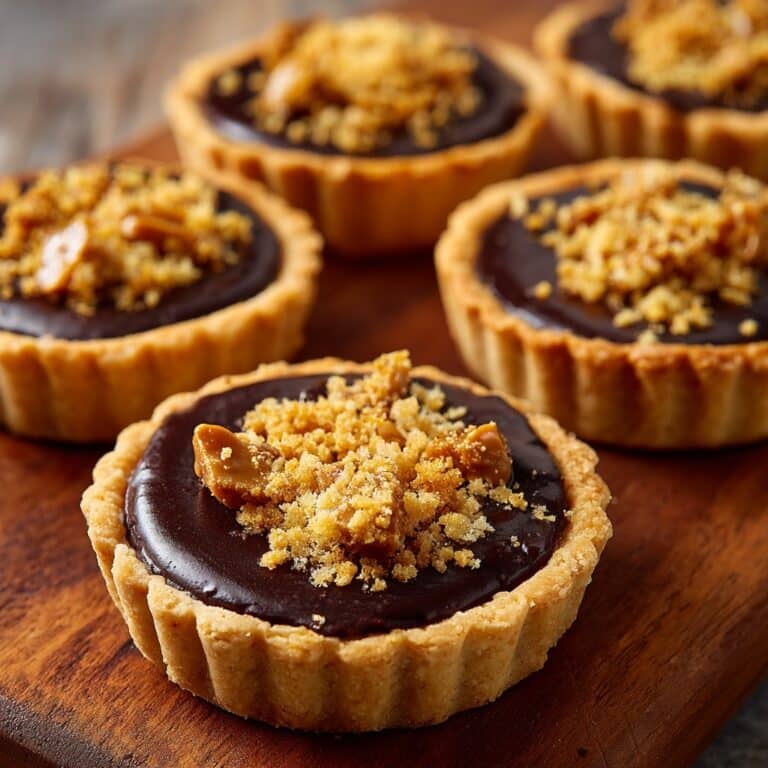 Butterfinger Caramel Crunch Mini Pies Recipe