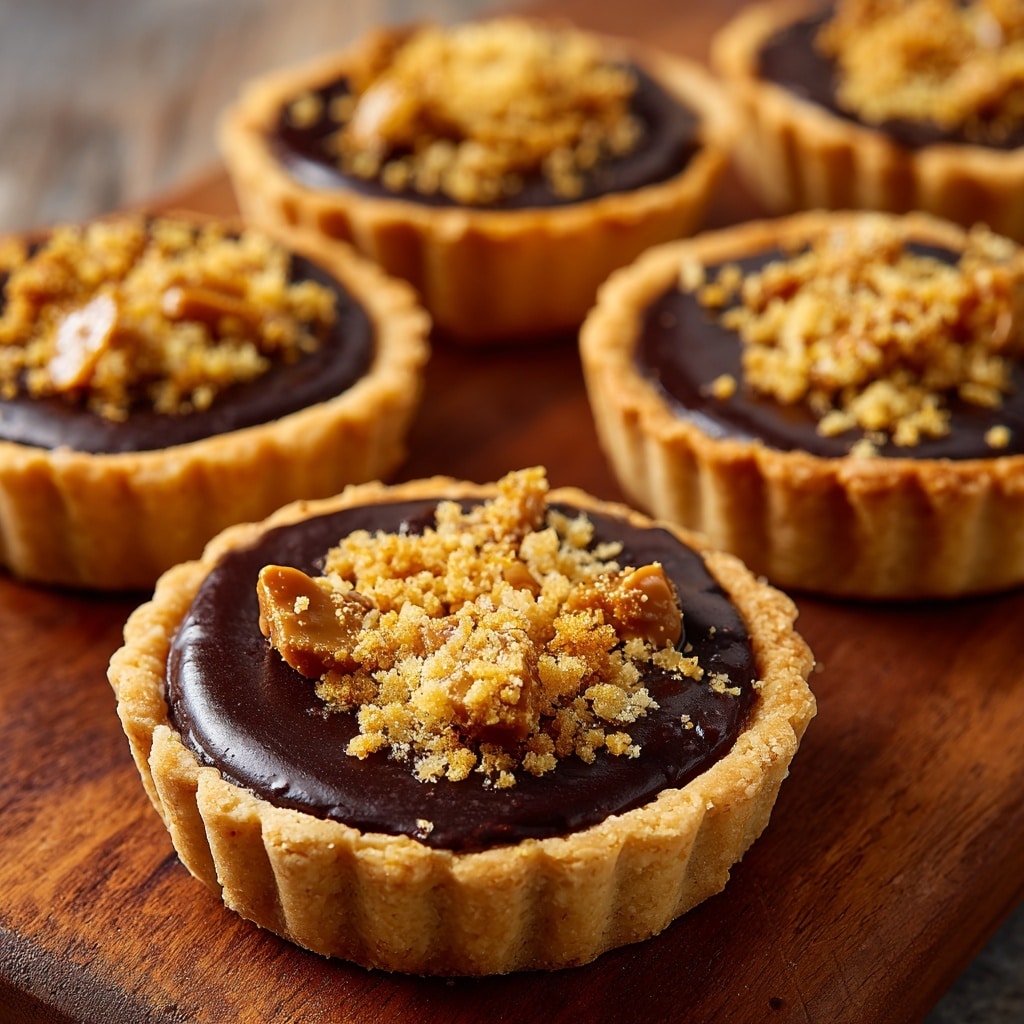 Butterfinger Caramel Crunch Mini Pies Recipe
