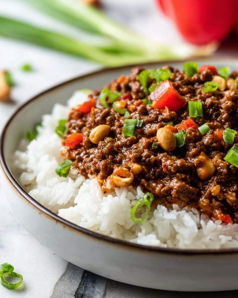Ground Kung Pao Beef Recipe