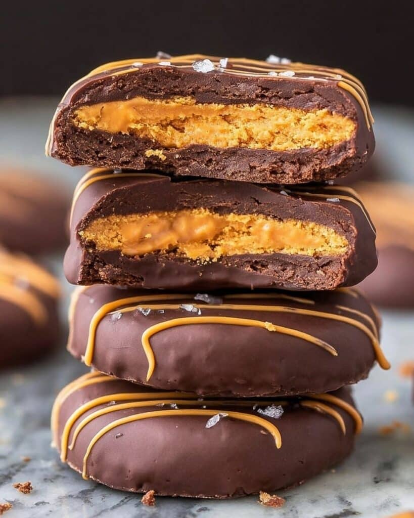 Chocolate Peanut Butter No Bake Cookies Recipe
