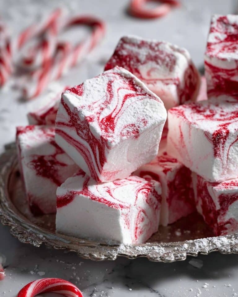 Candy Cane Marshmallows Recipe