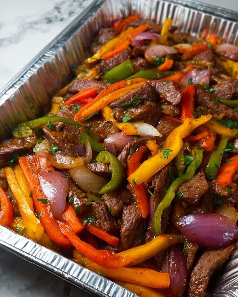 Spicy Steak Fajitas Recipe