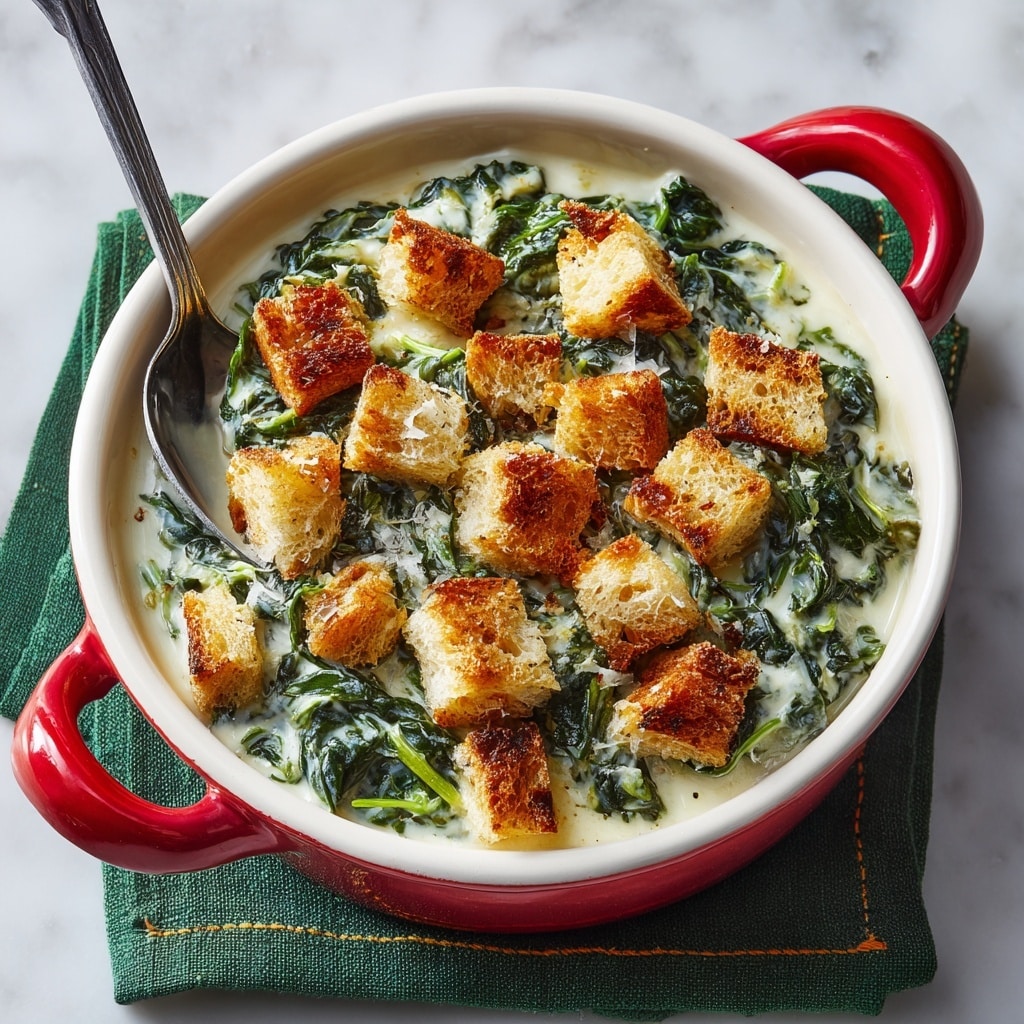 Crunchy Spinach Casserole Recipe