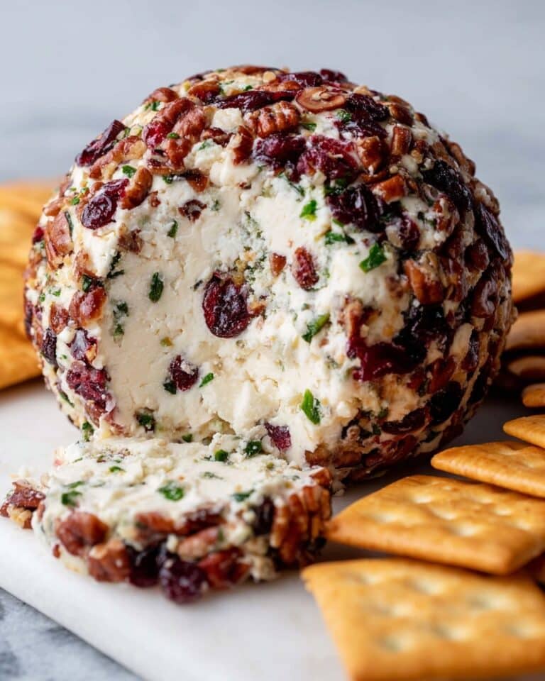 Cranberry Pecan Cheese Ball Recipe