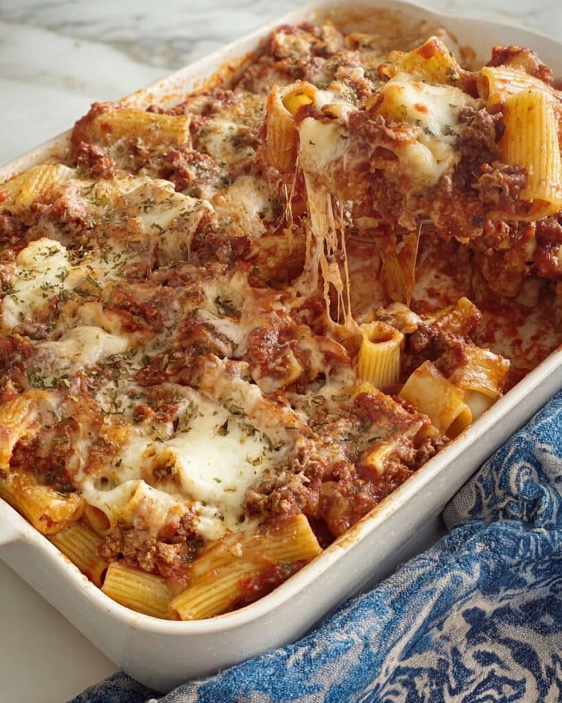 Baked Italian Sunset Pasta Recipe
