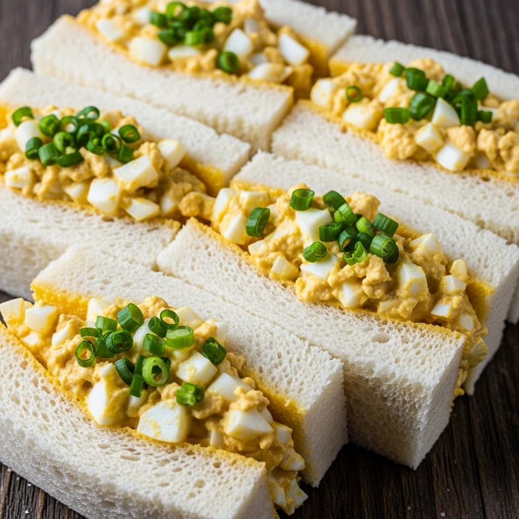 Japanese Egg Sandwich (Tamago Sando) Recipe