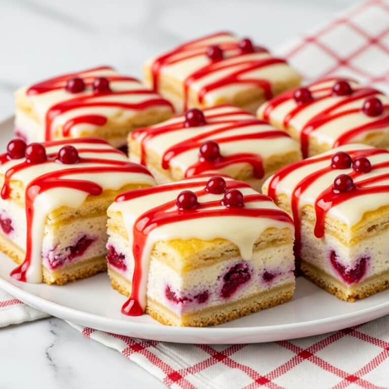 Christmas Cherry Bars Recipe