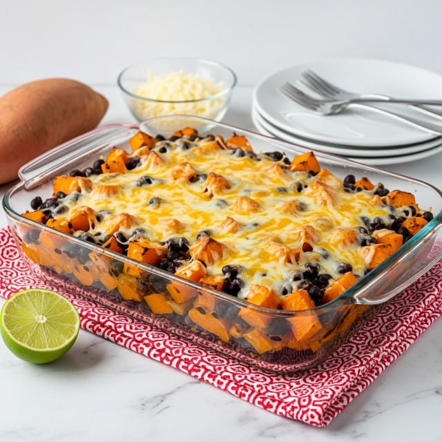 Black Bean and Sweet Potato Casserole Recipe