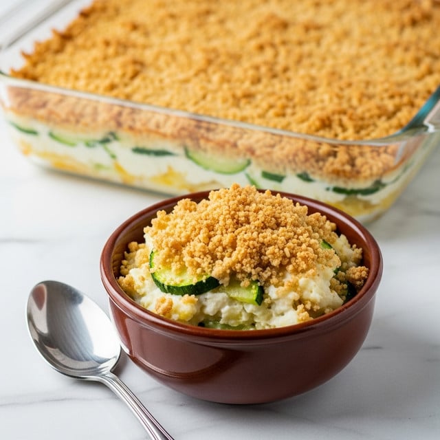 Squash and Zucchini Casserole – An Easy Cheesy Squash Casserole Recipe