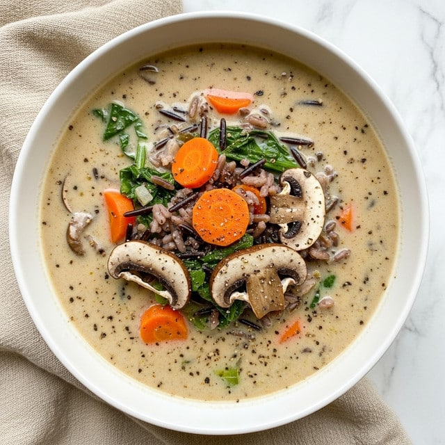 Cozy Autumn Wild Rice Soup Recipe