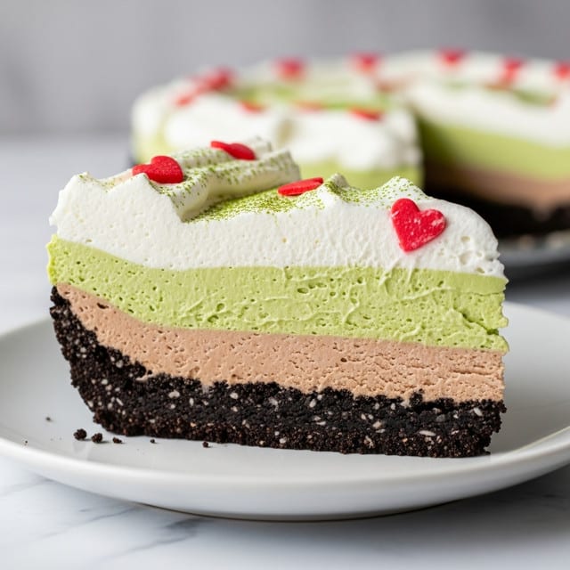 No Bake Grinch Pie Recipe
