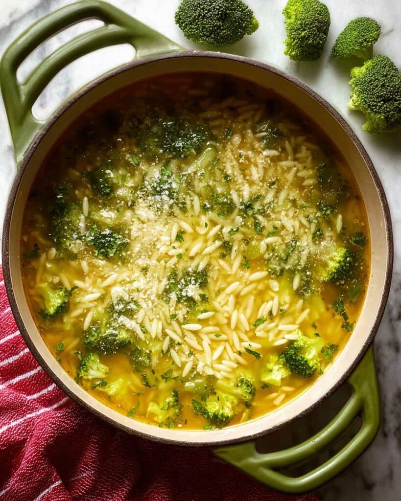 Garlic Italian Broccoli Soup Recipe