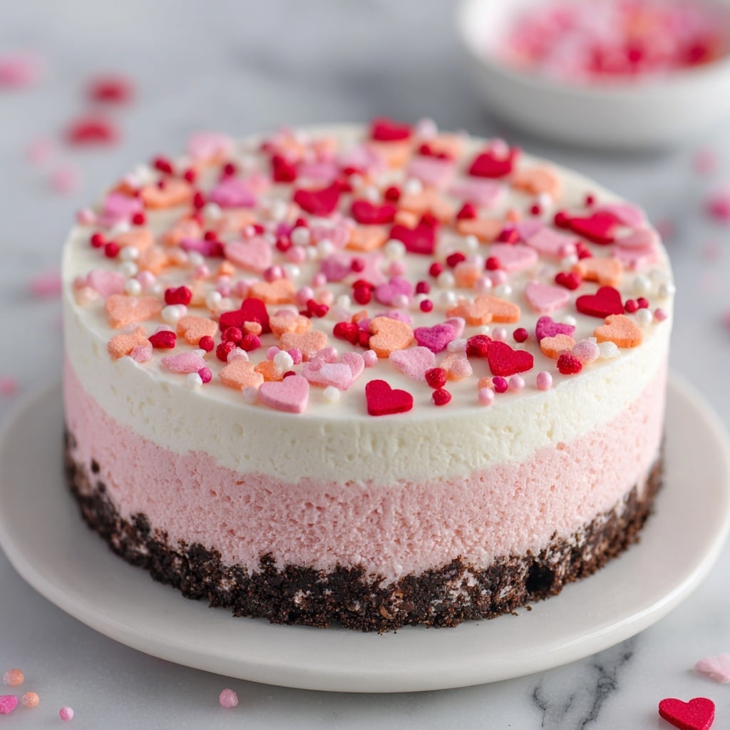 Valentine’s Day Strawberry Cheesecake Recipe