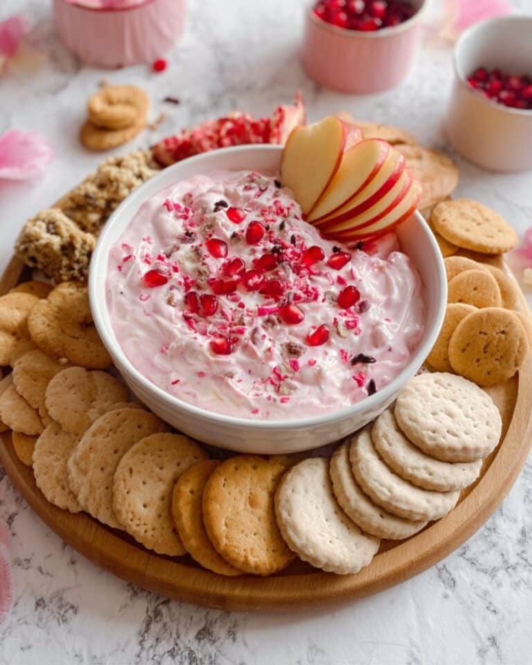 Valentine’s Day Chocolate Chip Cream Cheese Dip Recipe