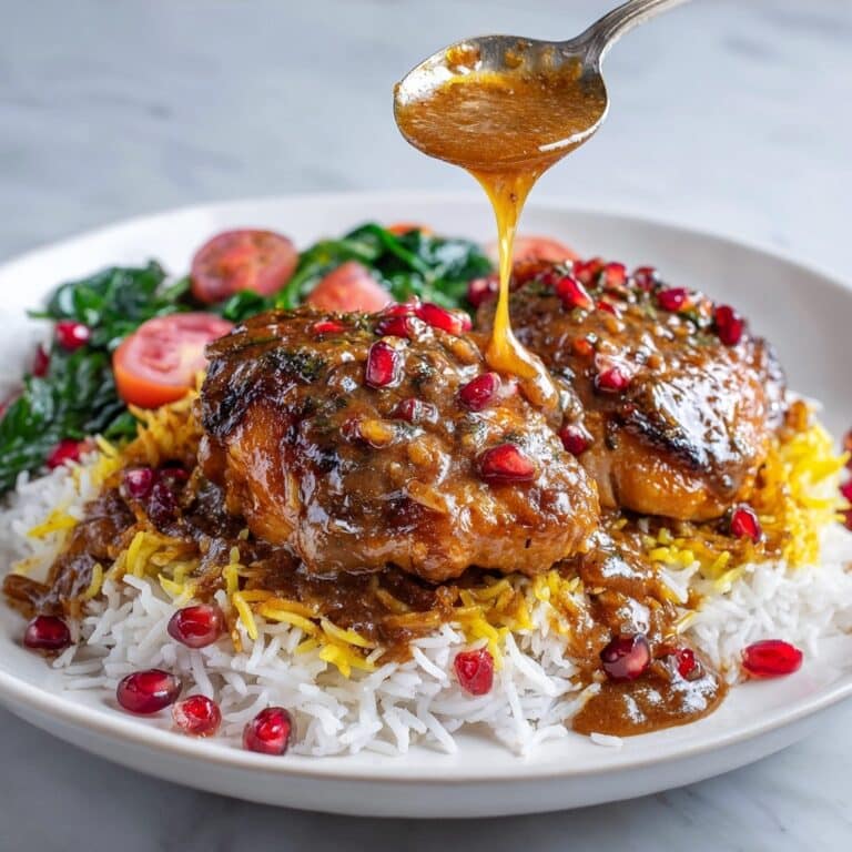 Persian Chicken with Saffron Rice and Barberries Recipe