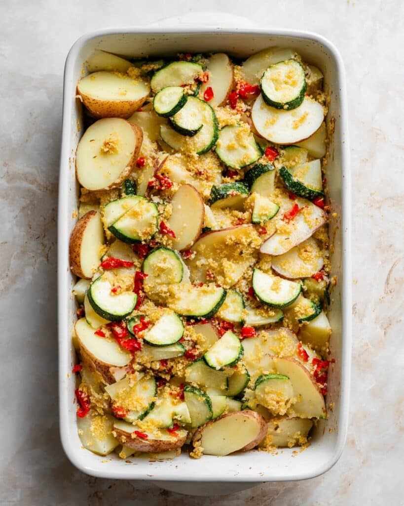 Zucchini Potato Bake Recipe