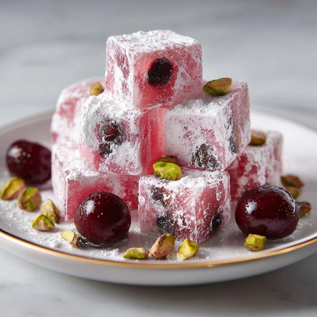 Irresistible Cranberry-Rose Turkish Delight Recipe