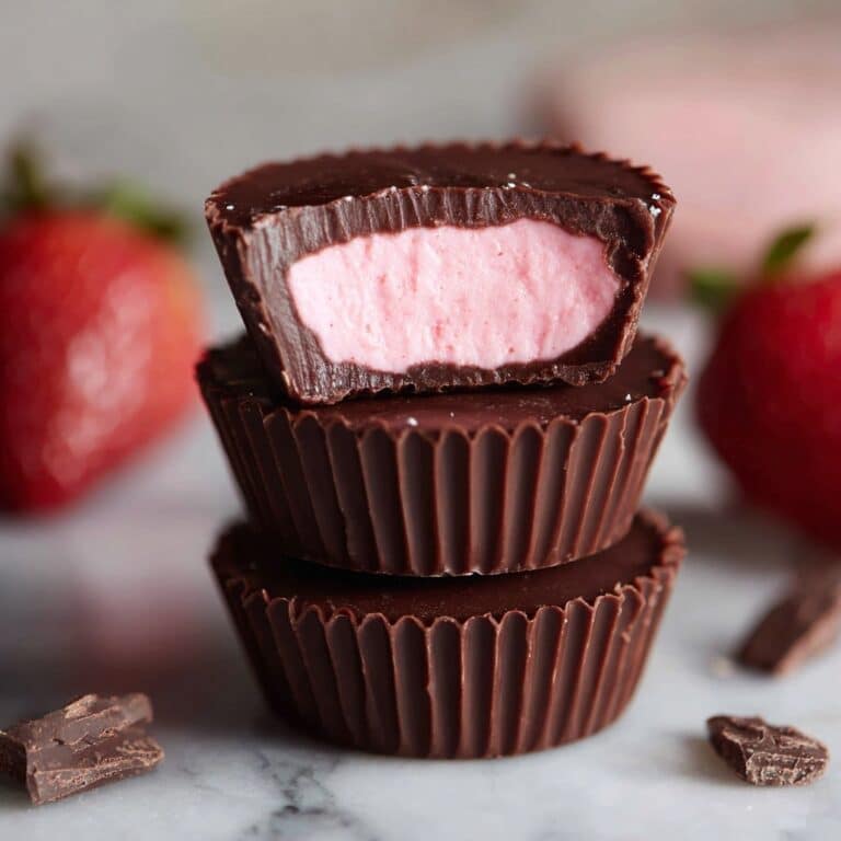 Strawberry Cream Chocolates Recipe