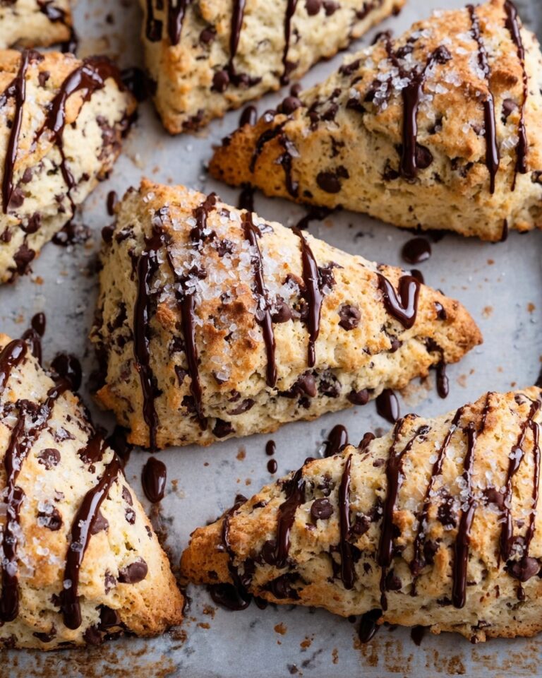 Sourdough Discard Chocolate Chip Scones Recipe