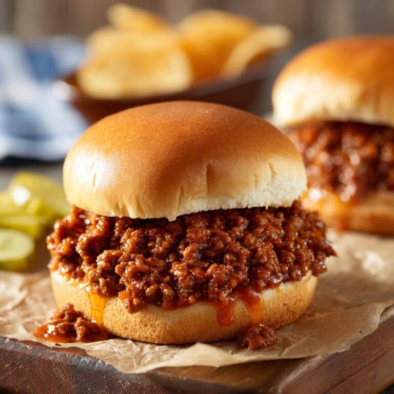 Homemade Sloppy Joes Recipe