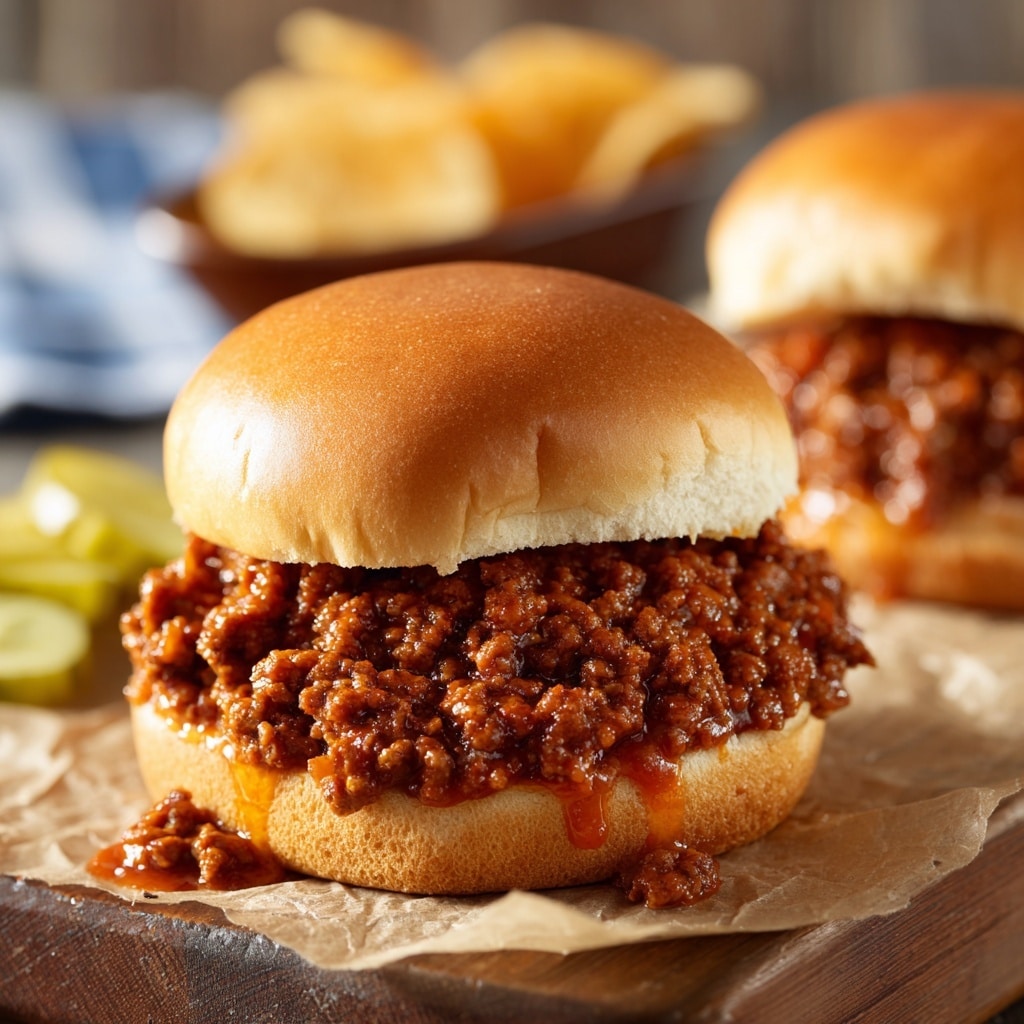 Homemade Sloppy Joes Recipe