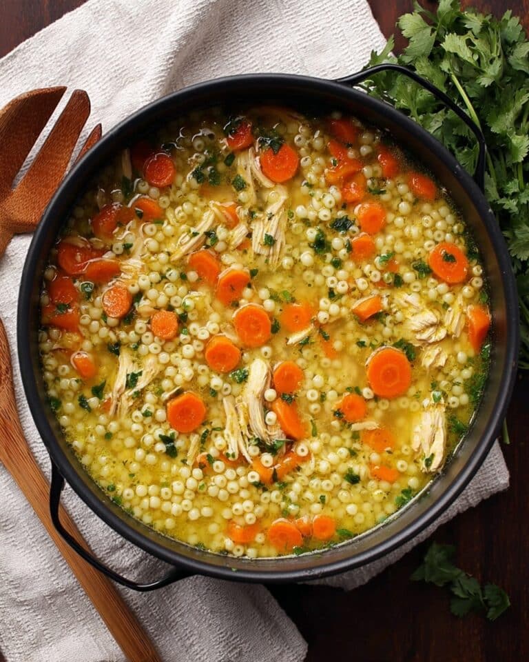 Cold-Fighting Couscous Chicken Soup Recipe