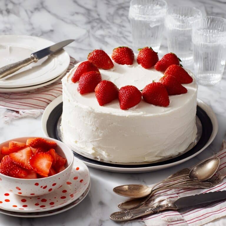 Japanese Strawberry Cake Recipe