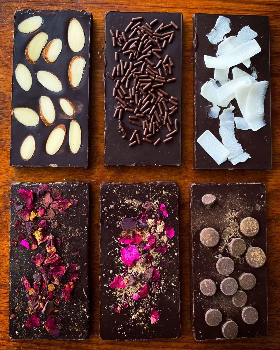 A stack of five dark chocolate bars lies directly on a shiny wooden surface, each bar segmented into eight square blocks with clean edges. The bars are deep brown and smooth, with a slight matte finish, and are stacked unevenly, creating a slight angle. The wood has a warm tone with subtle grain patterns visible beneath the chocolate stack. Photo taken with an iphone --ar 4:5 --v 7