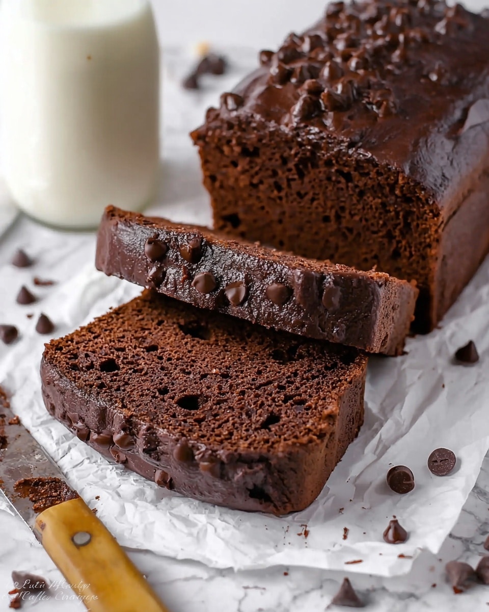Healthy Chocolate Banana Bread Recipe