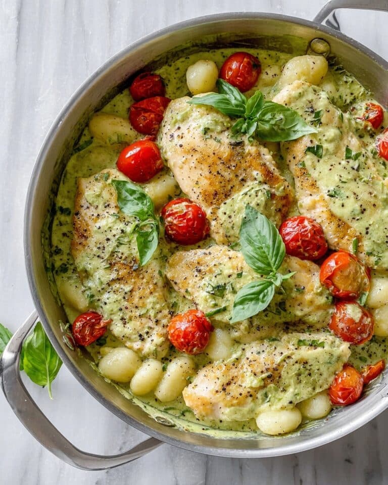 Pesto Gnocchi with Chicken Recipe