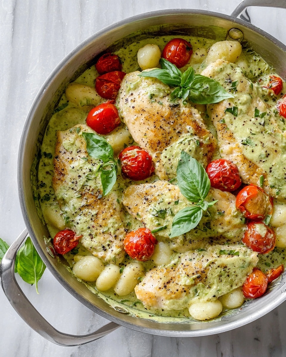 Pesto Gnocchi with Chicken Recipe