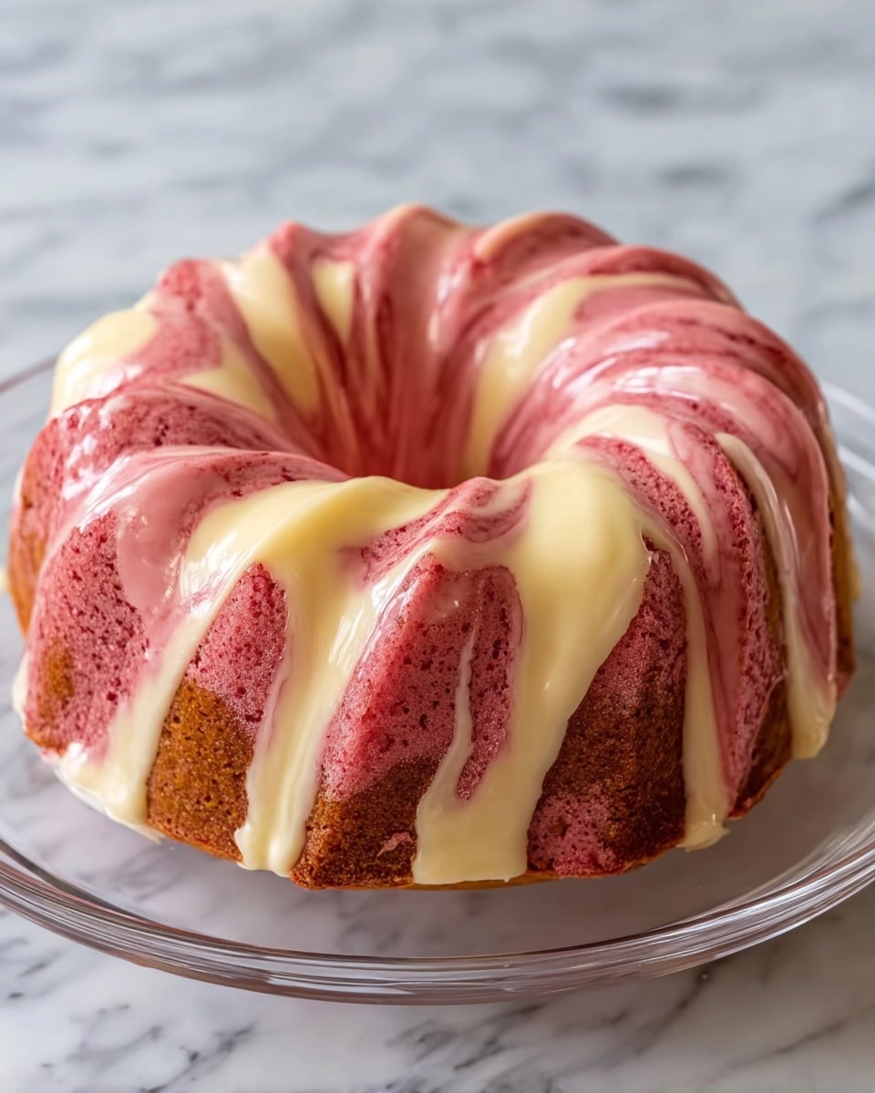 Strawberry Milkshake Pound Cake Recipe