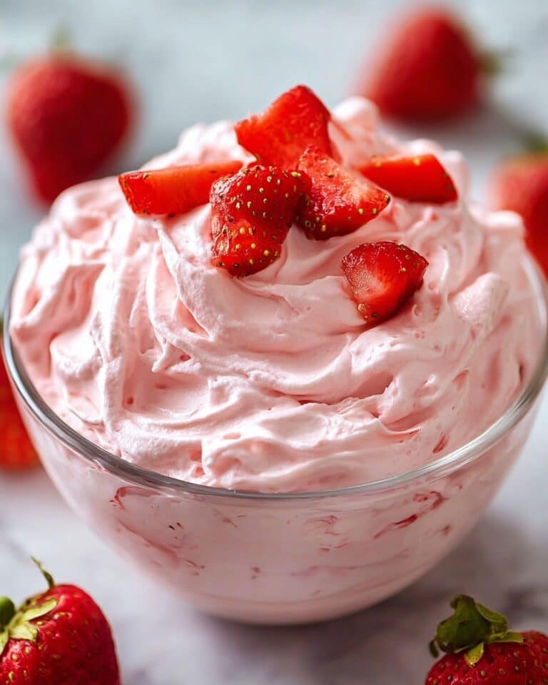 Light and Creamy Pink Fluff Recipe