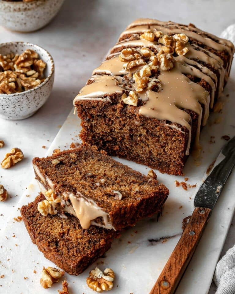 Coffee and Walnut Loaf Cake Recipe
