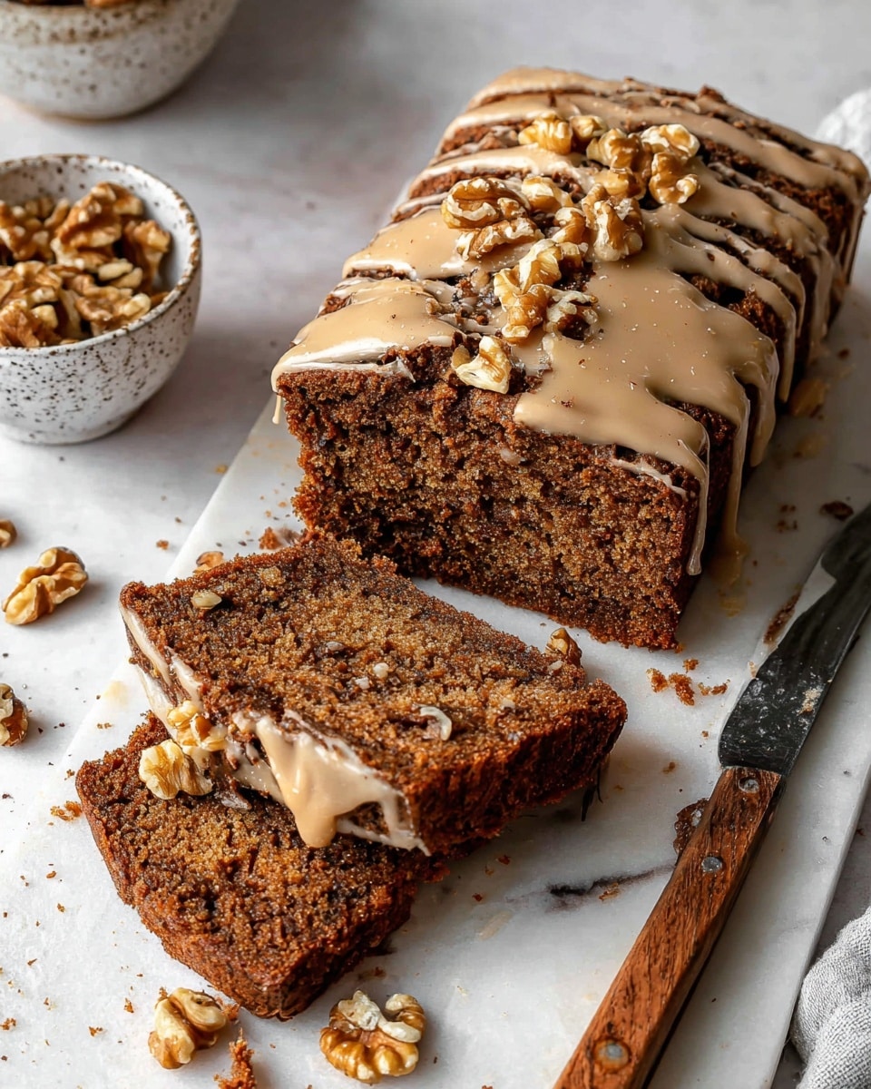 Coffee and Walnut Loaf Cake Recipe